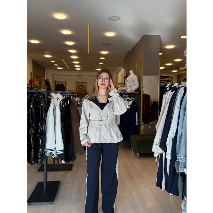 Bord Trençli Kemerli İkili Takım