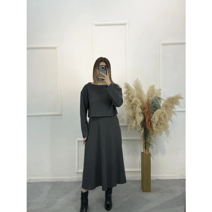 Ceri Kloş Örme Elbise