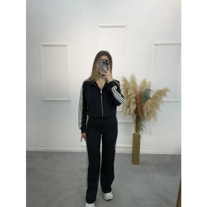 Çizgi Şeritli Modal İkili Takım