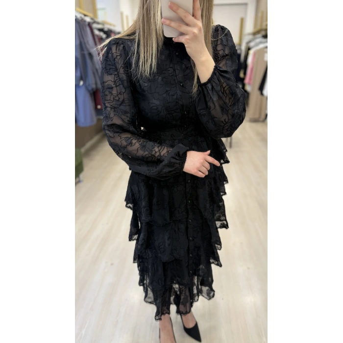 Fortillow Kat Kat Volonlu Elbise