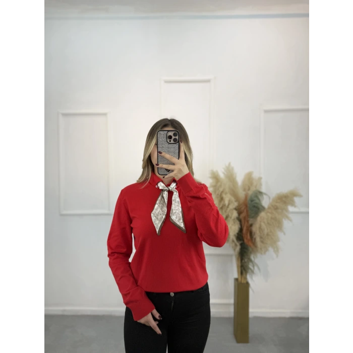 Fularlı Premium Seri Kazak