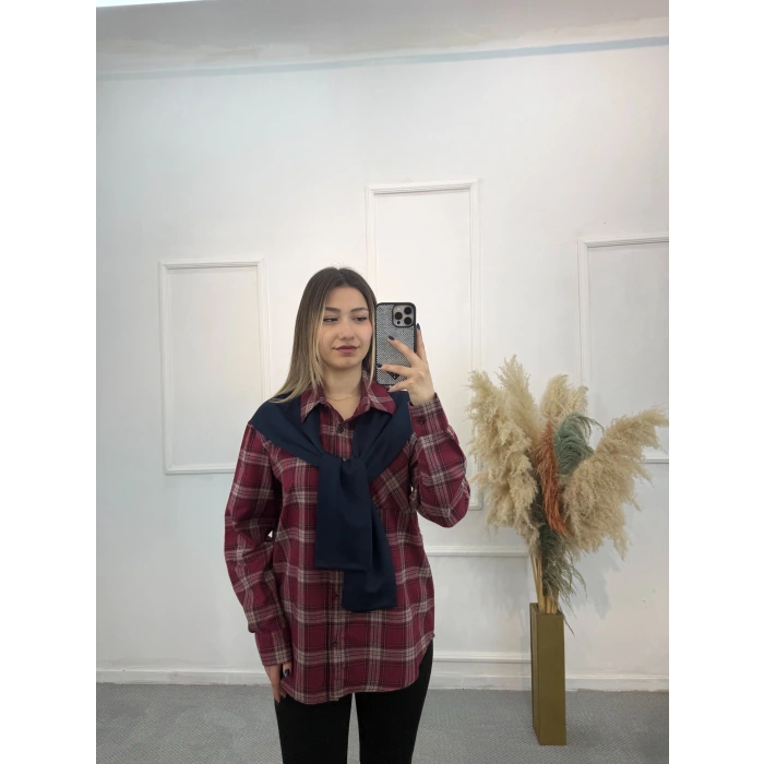 Kol Atmalı Oduncu Gömlek