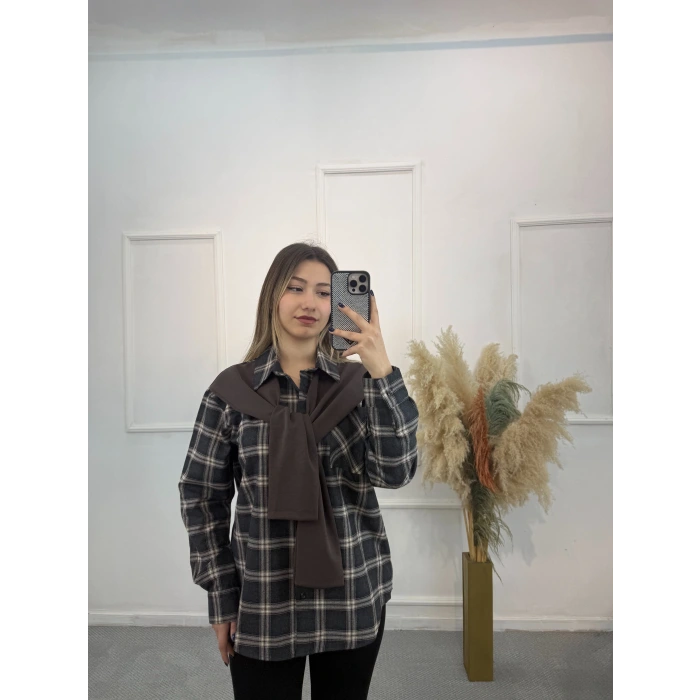 Kol Atmalı Oduncu Gömlek