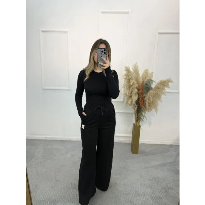 Lace Ck Nakışlı Pantolon