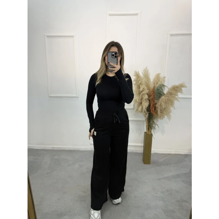 Lace Ck Nakışlı Pantolon