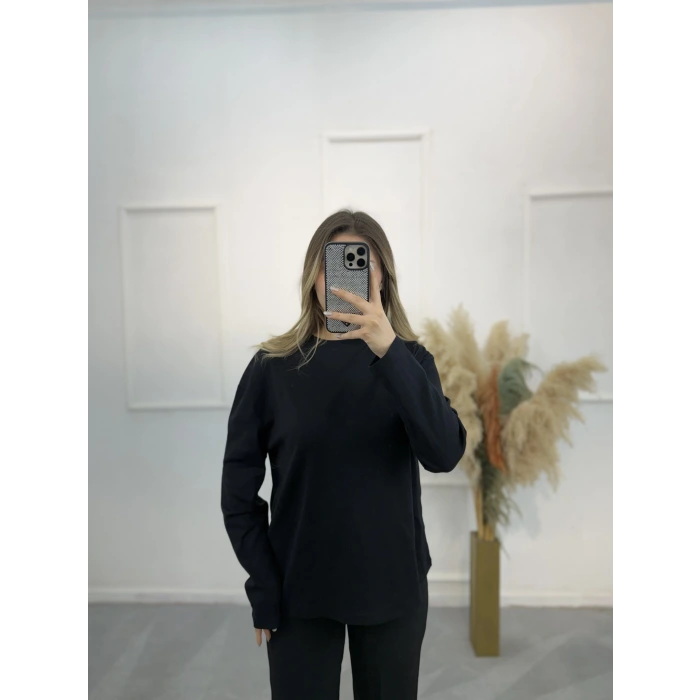 Map Uzun Kol Basıc Bluz