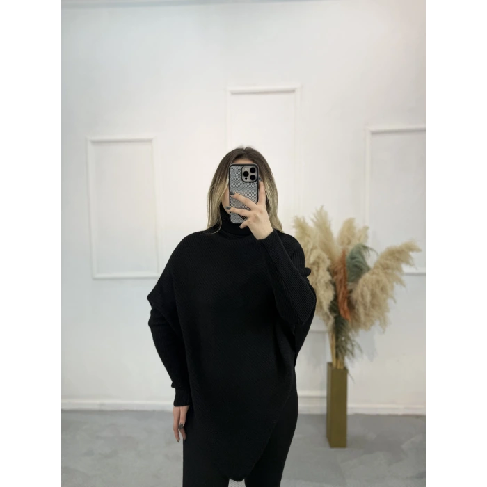 Noir Boğazlı Kazak