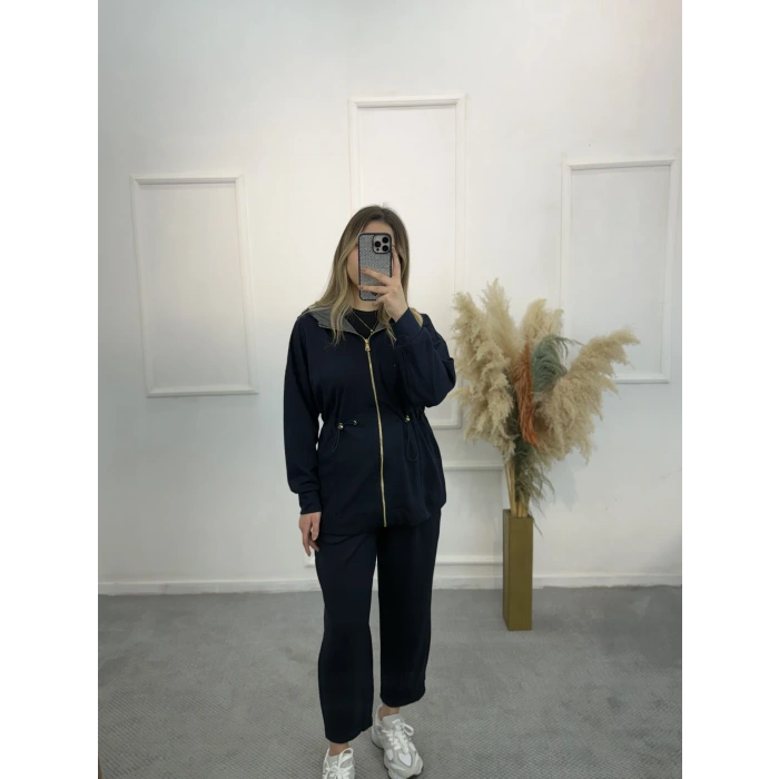 Orj.Marka Bağcıklı Kapişonlu İkiliTakım