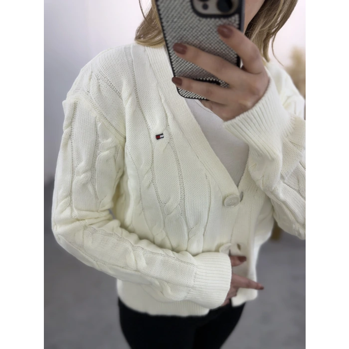 Tommy Hılf Düğmeli Hırka