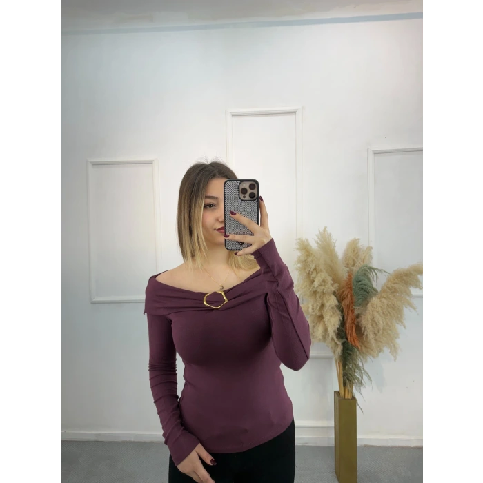 Vellichor Gold Tokalı Bluz