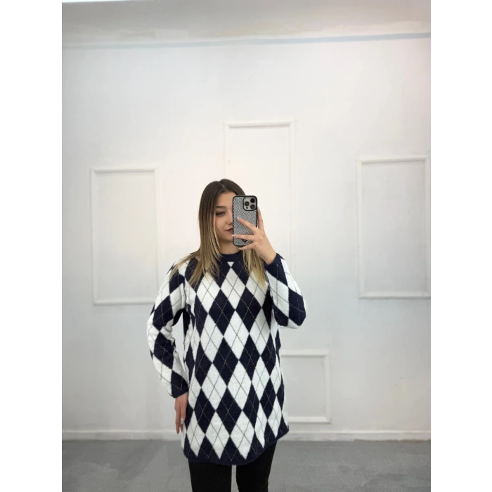 Vory Baklava Desen Simli Tunik