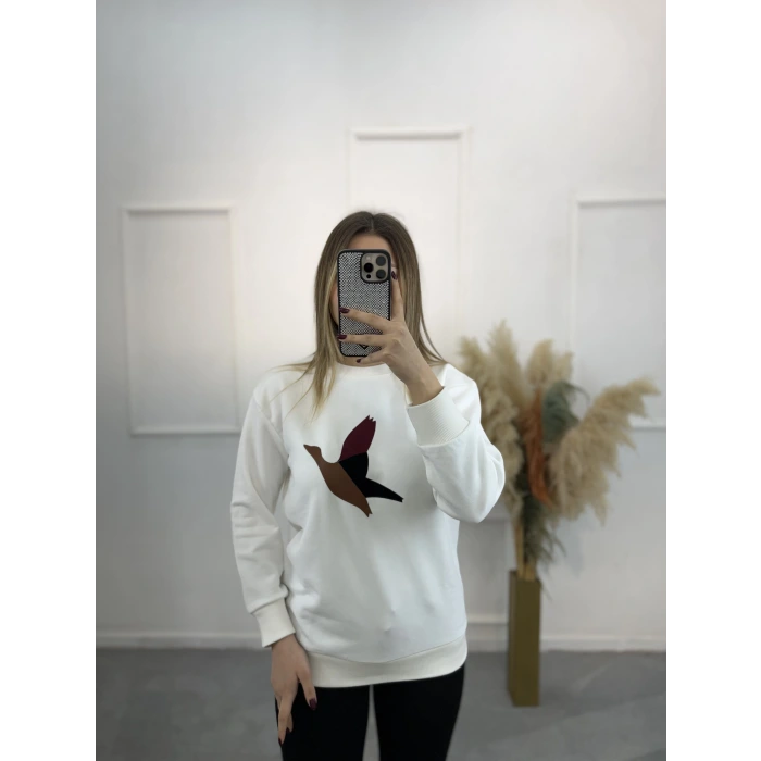 Wellaw Bymn Üç Renk Sweatshirt