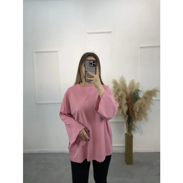 Winsome Kol Etiket Detaylı Basic Sweat