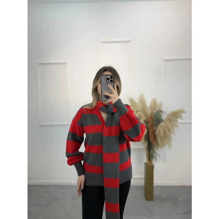 Wisp Atkılı Triko Hırka