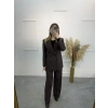 Zra Palazzo Pantolonlu Blazer İkili Takım