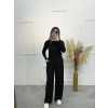 Fermuarlı İpli Modal Pantolon