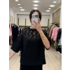 Nuxi Güpür Dantelli Taş İşlemeli İkili Takım