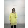 Ceks Yaka Ve Kol Simli Merserize Tunik