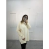 Lozi Kol Düğmeli Merserize Tunik
