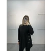 Ugly Yandan Düğmeli Merserize Tunik