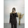 Zra Palazzo Pantolonlu Blazer İkili Takım
