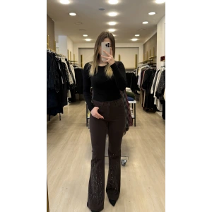 Lora Çubuk Taş İspanyol Jean