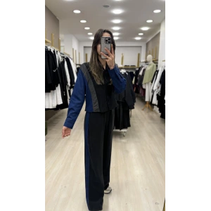 İpkyl Denim Detaylı İkili Takım