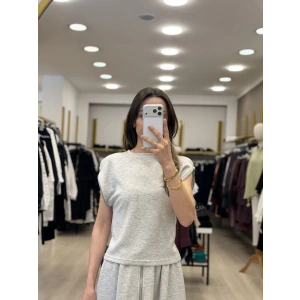 Conic Modal Fermuar Detaylı Etekli İkili Takım