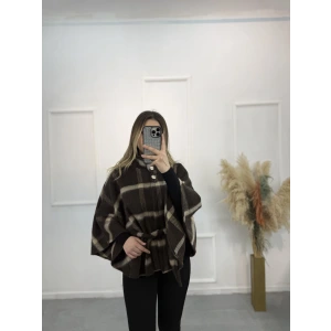 Bev Ekose Desen Panço Ceket