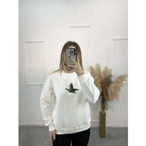 Bima Zincir Kuş Sweatshirt