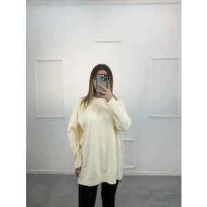 Lozi Kol Düğmeli Merserize Tunik