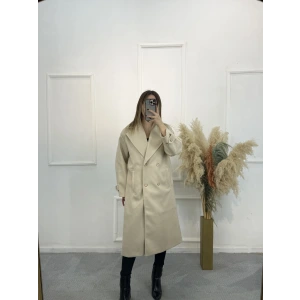 Oversize Premium Kaşe Kaban