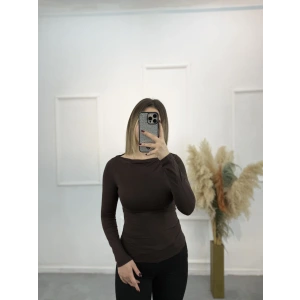 Pytor Degaje Yaka Yan Büzğülü Body