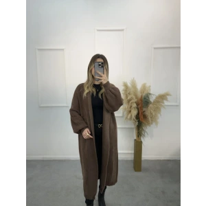 Taradid Sakallı Uzun Triko Hırka