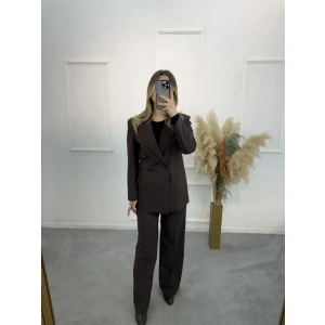 Zra Palazzo Pantolonlu Blazer İkili Takım