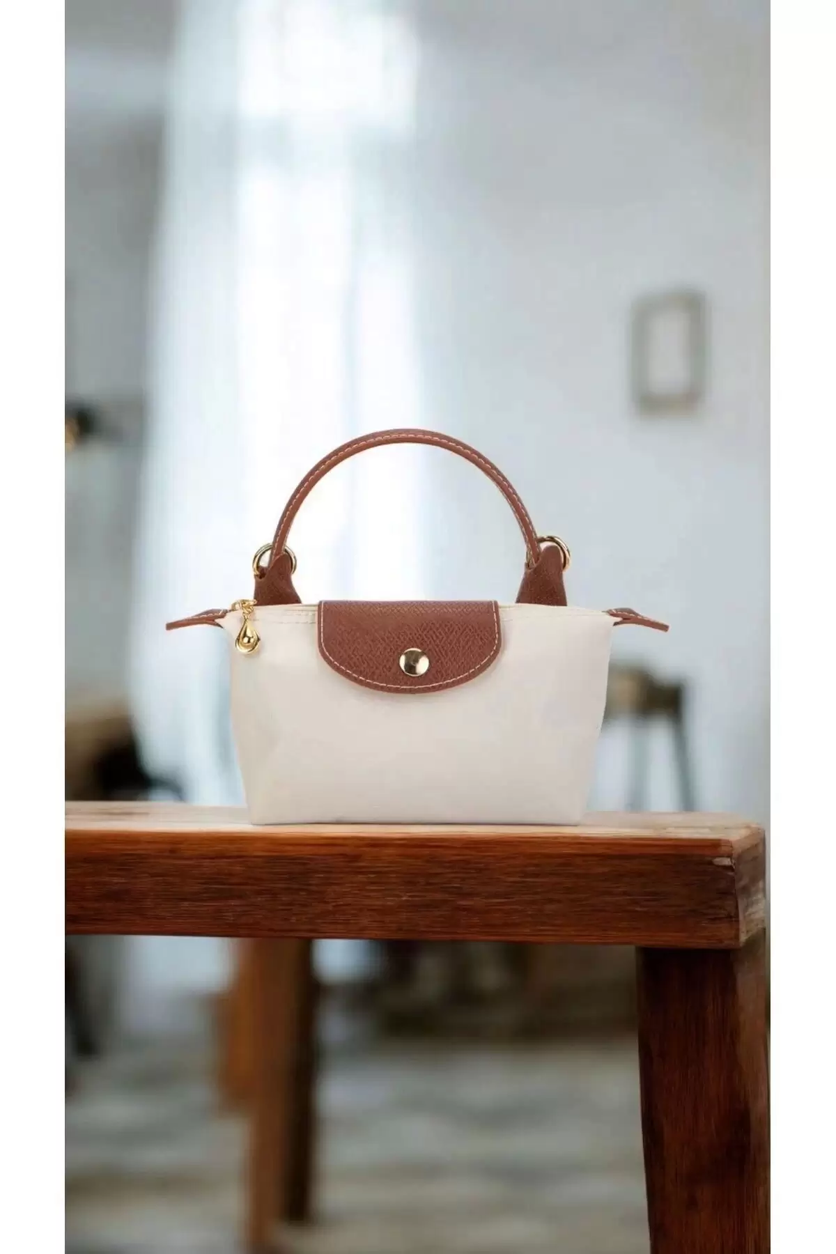Laurel Mink Parachute Fabric Womens Mini Bag