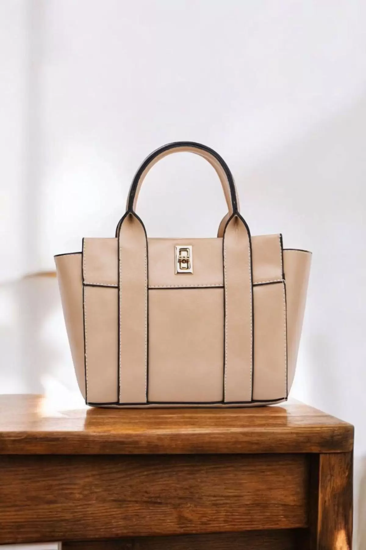 Beirut Mink Lockable Model Womens Shoulder Bag