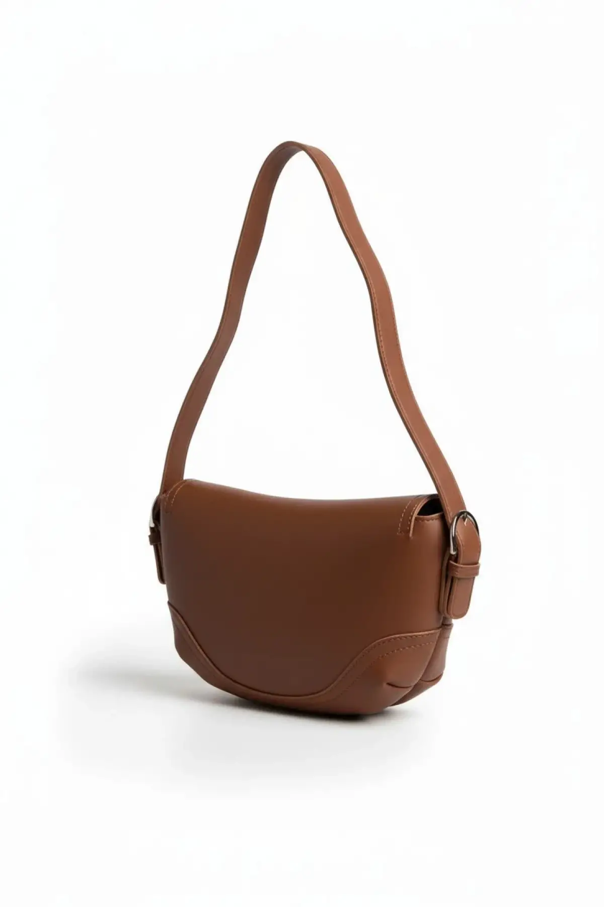 Venice Taba Kemer Model Baget Kadın Omuz Çantası