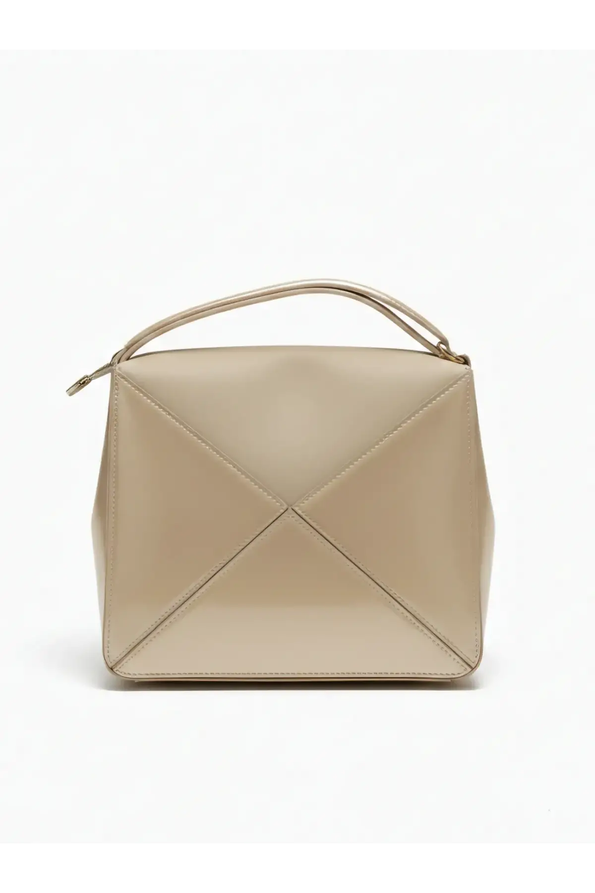 Serena Vizon Rugan Üçgen Detaylı Kadın El Kol Ve Omuz Çantası