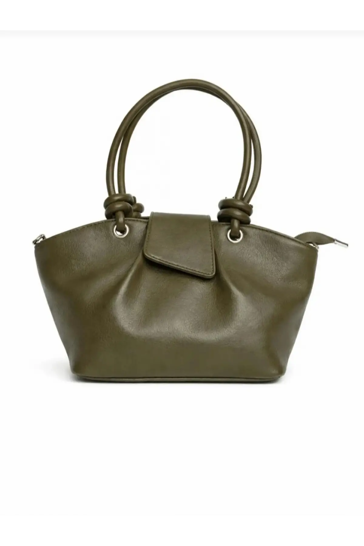 Elara Haki Kadın Düğüm Saplı Mini Kol Ve Omuz Çantası