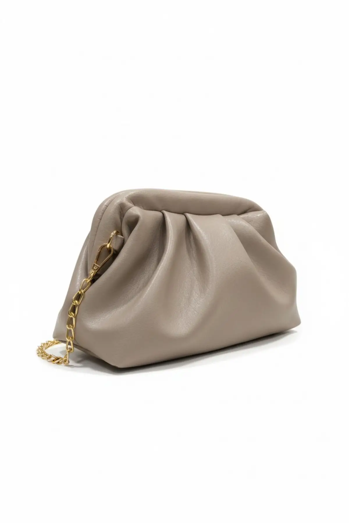 Amara Vizon Vegan Deri Burs Kapamalı Zincir Askılı Kadın El Ve Omuz Çantası