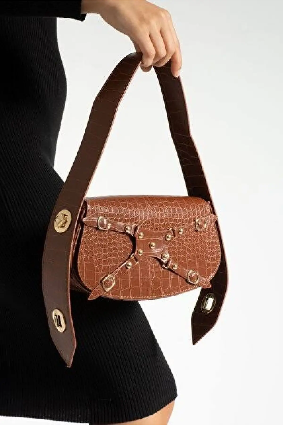 Napoli Taba Çift Taraf Askılı Model Kadın Kol Ve Omuz Çantası