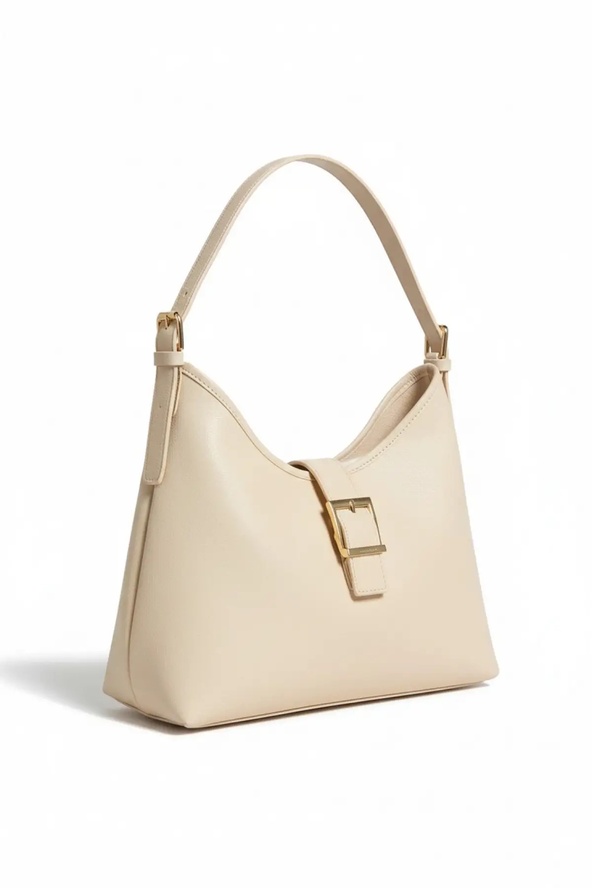 Getty Krem-Krem Detaylı Kadın El Ve Omuz Çantası