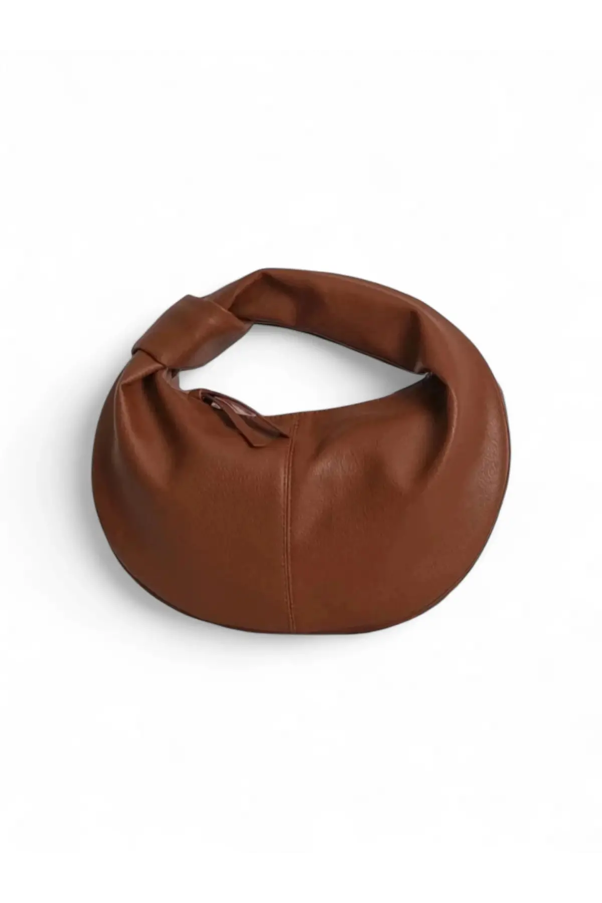 Helen Düğümlü Taba Cilt Trend Mini Kadın El Çantası