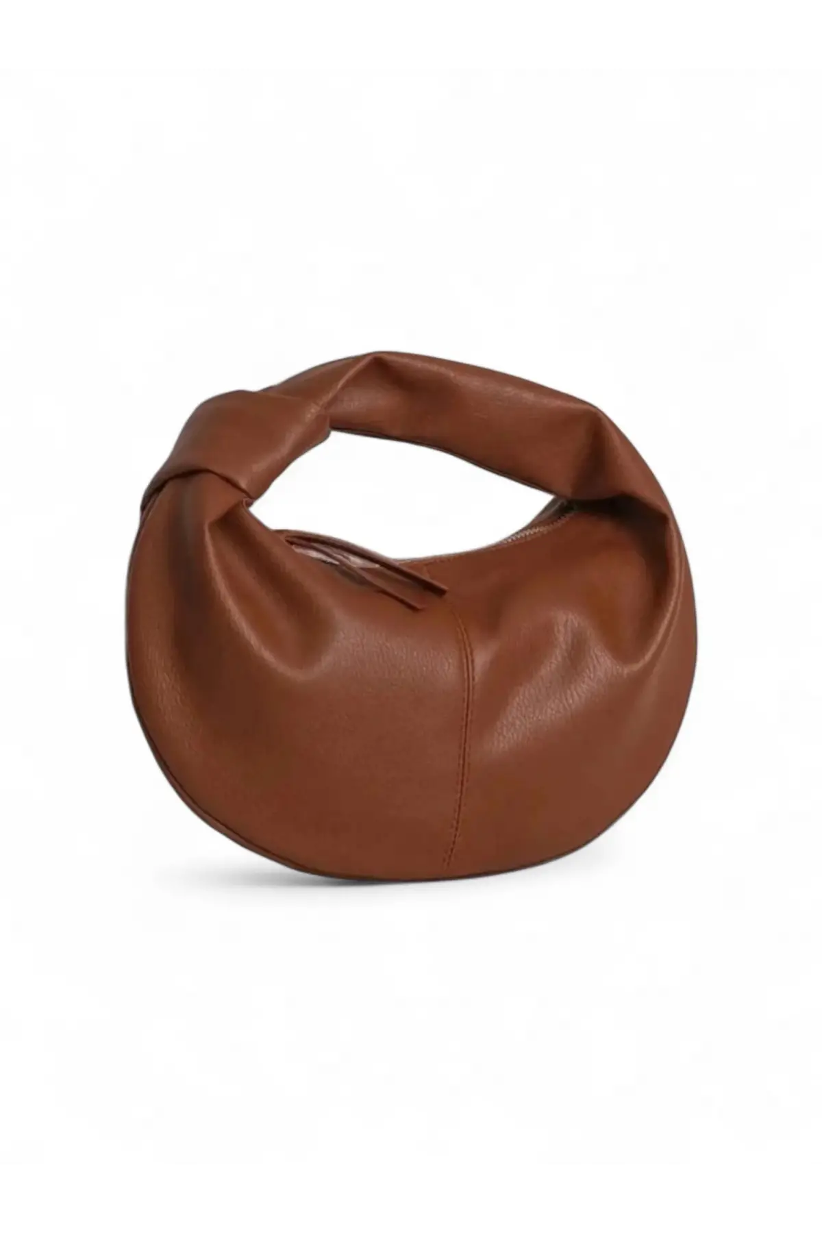 Helen Düğümlü Taba Cilt Trend Mini Kadın El Çantası