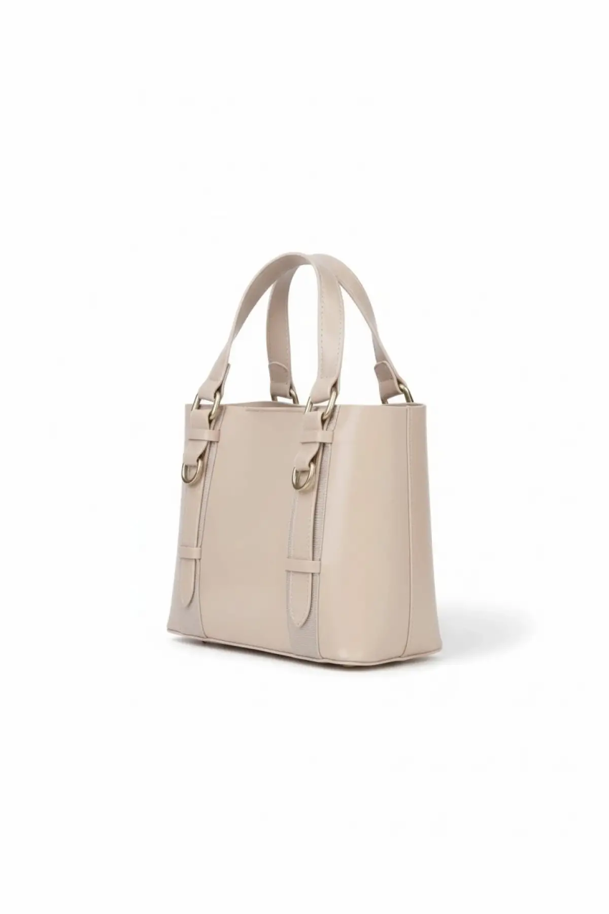 Elegance Vizon Ön Kemer Aksesuarlı Kadın Omuz Çantası