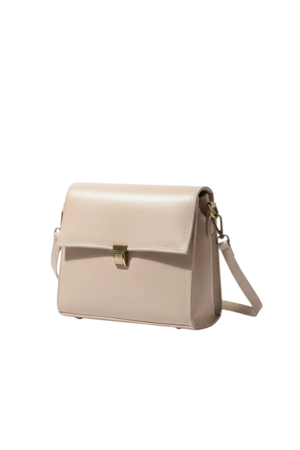 Nerasy Vizon Cilt Vintage Tasarım Kadın Omuz Çantası