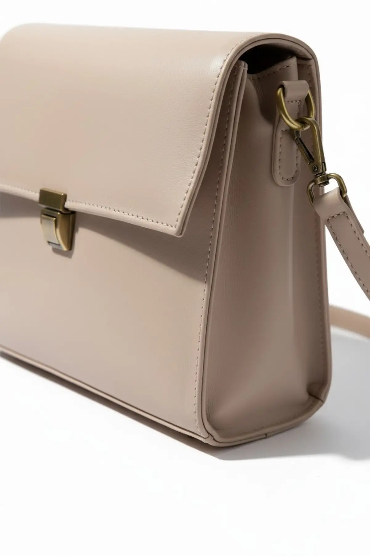 Nerasy Vizon Cilt Vintage Tasarım Kadın Omuz Çantası