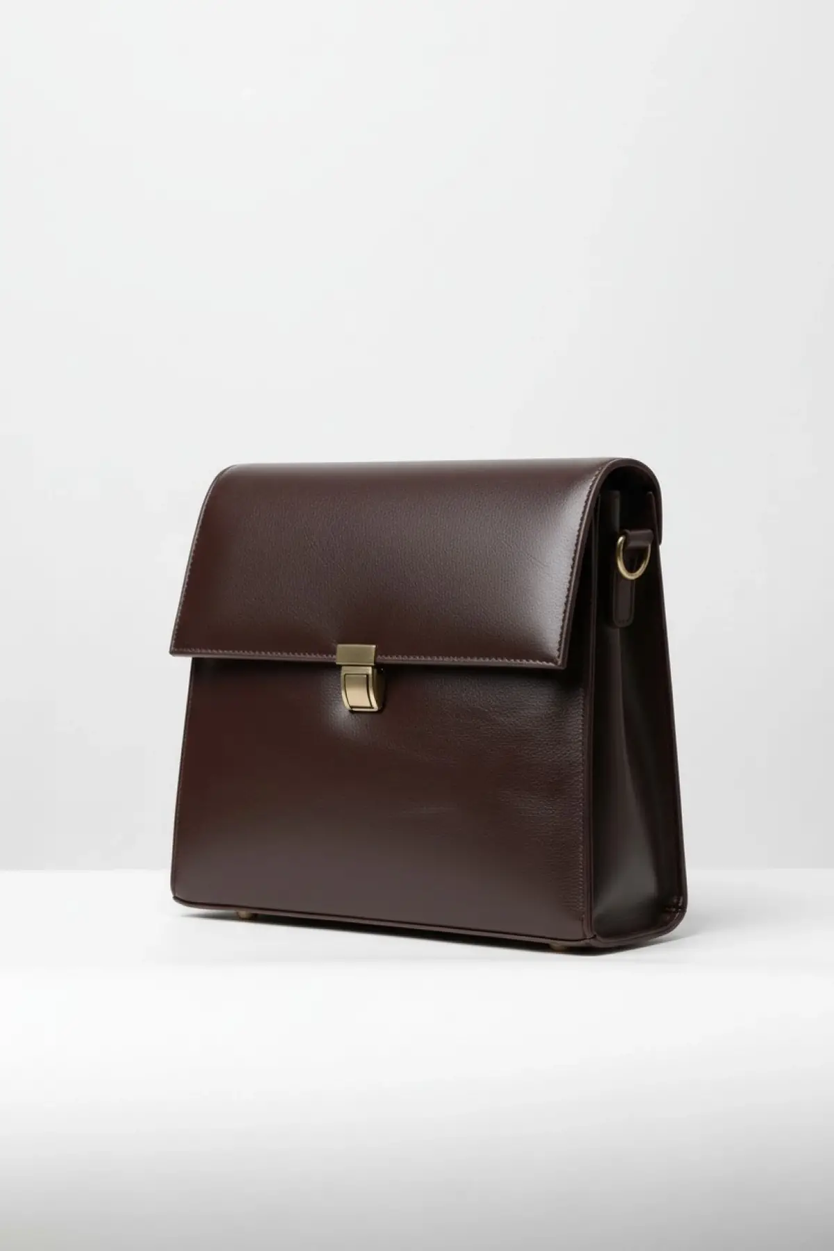 Nerasy Acı Kahve Cilt Vintage Tasarım Kadın Omuz Çantası