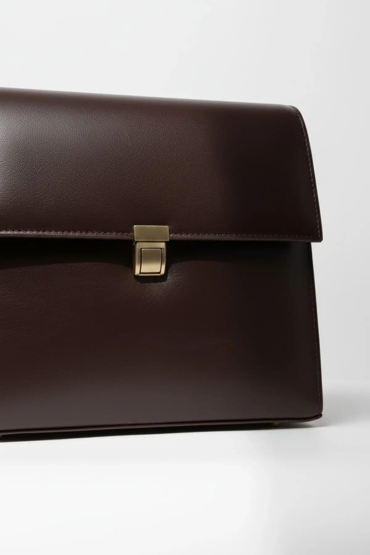 Nerasy Acı Kahve Cilt Vintage Tasarım Kadın Omuz Çantası